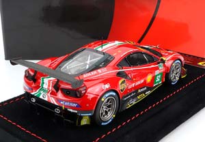 FERRARI 488 GTE 3.9L TURBO V8 TEAM AF CORSE N52 LMGTE PRO CLASS 24H LE MANS (2021) S.BIRD - M.MOLINA - D.SERRA, RED — фото 2