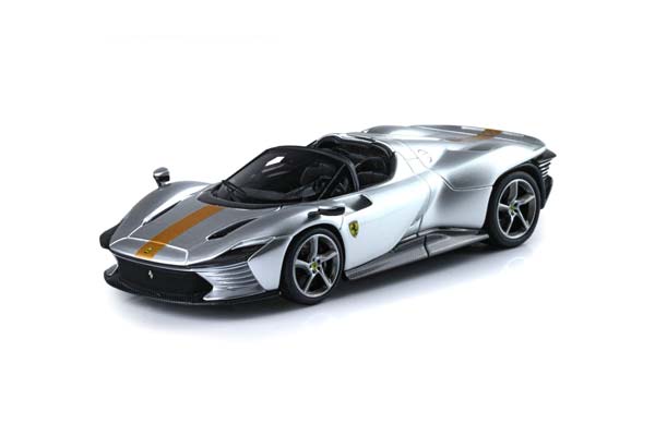 FERRARI DAYTONA SP3 SERIE ICONA ARGENTO NURBURGRING / ФЕРРАРИ ДАЙТОНА СП3 СЕРИЕ ИКОНА НУРБУРГРИНГ 1:43 СЕРЕБРИСТЫЙ — фото 3