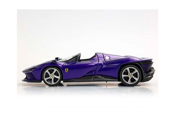 FERRARI DAYTONA SP3 SERIE ICONA OPEN ROOF PURPLE DINO / ФЕРРАРИ ДАЙТОНА СП3 СЕРИЕ ИКОНА ОТКРЫТАЯ КРЫША 1:43 ФИОЛЕТОВЫЙ — фото 4