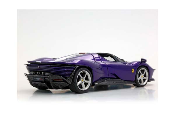 FERRARI DAYTONA SP3 SERIE ICONA OPEN ROOF PURPLE DINO / ФЕРРАРИ ДАЙТОНА СП3 СЕРИЕ ИКОНА ОТКРЫТАЯ КРЫША 1:43 ФИОЛЕТОВЫЙ — фото 6
