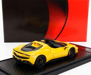 FERRARI 296 GTS SPIDER (2022) - BLACK WHEELS, GIALLO MODENA - YELLOW — фото 2