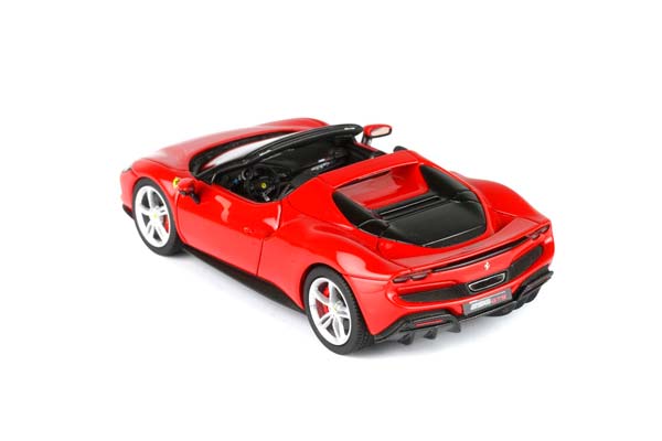 FERRARI 296 GTS ROSSO CORSA 322 / ФЕРРАРИ 296 ГТС 322 1:43 КРАСНЫЙ — фото 5