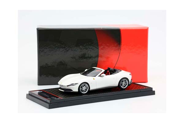 FERRARI ROMA SPIDER WHITE CERVINO / ФЕРРАРИ РОМА СПАЙДЕР КЕРВИНО 1:43 БЕЛЫЙ — фото 7