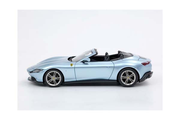 FERRARI ROMA SPIDER GRAY ALLOY / ФЕРРАРИ РОМА СПАЙДЕР 1:43 СЕРЫЙ — фото 4