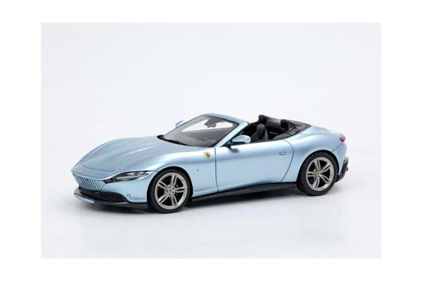 FERRARI ROMA SPIDER GRAY ALLOY / ФЕРРАРИ РОМА СПАЙДЕР 1:43 СЕРЫЙ — фото 5