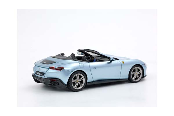 FERRARI ROMA SPIDER GRAY ALLOY / ФЕРРАРИ РОМА СПАЙДЕР 1:43 СЕРЫЙ — фото 6