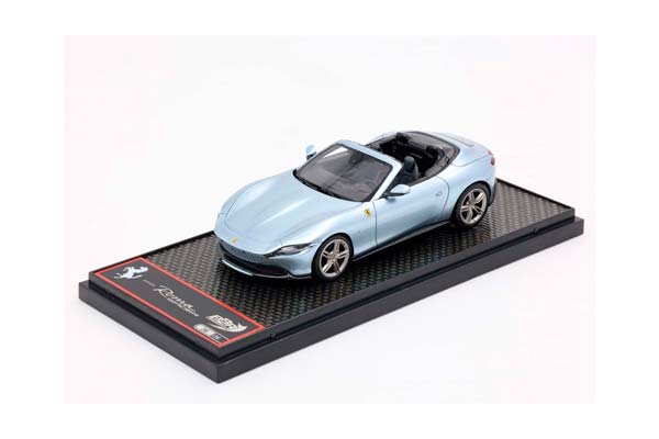 FERRARI ROMA SPIDER GRAY ALLOY / ФЕРРАРИ РОМА СПАЙДЕР 1:43 СЕРЫЙ