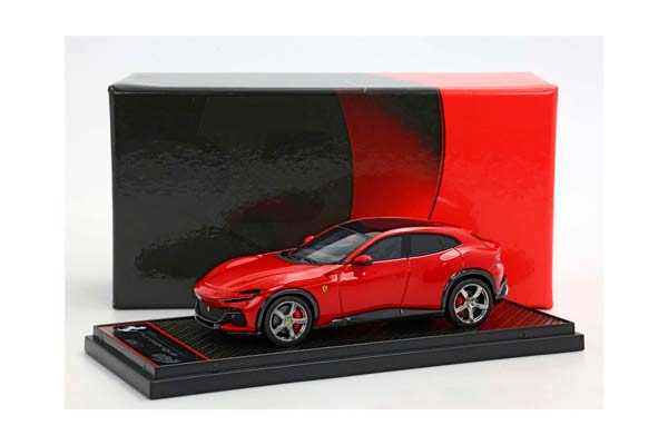 FERRARI PUROSANGUE 2023 - PANORAMIC ROOF STANDARD RIMS RED CORSA / ФЕРРАРИ ПУРОСАНГВЕ 2023 1:43 КРАСНЫЙ — фото 3