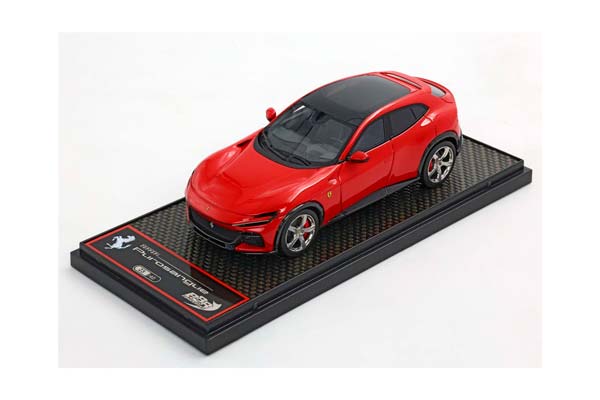 FERRARI PUROSANGUE 2023 - PANORAMIC ROOF STANDARD RIMS RED CORSA / ФЕРРАРИ ПУРОСАНГВЕ 2023 1:43 КРАСНЫЙ
