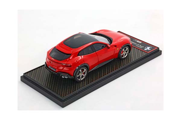 FERRARI PUROSANGUE 2023 - PANORAMIC ROOF STANDARD RIMS RED CORSA / ФЕРРАРИ ПУРОСАНГВЕ 2023 1:43 КРАСНЫЙ — фото 2