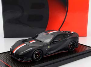 FERRARI 812 COMPETIZIONE #16 PRINCIPATO DI MONACO LIVERY (2021), MATT BLACK