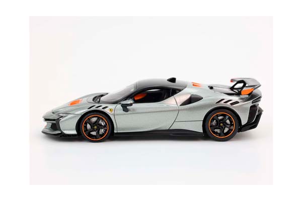 FERRARI SF90 XX STRADALE GREY COMPETITION / ФЕРРАРИ СФ90 КСКС СТРАДАЛЕ КОМПЕТИТИОН 1:43 СЕРЫЙ — фото 3