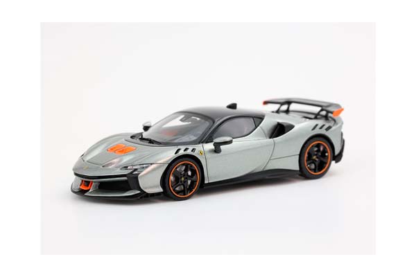 FERRARI SF90 XX STRADALE GREY COMPETITION / ФЕРРАРИ СФ90 КСКС СТРАДАЛЕ КОМПЕТИТИОН 1:43 СЕРЫЙ — фото 4
