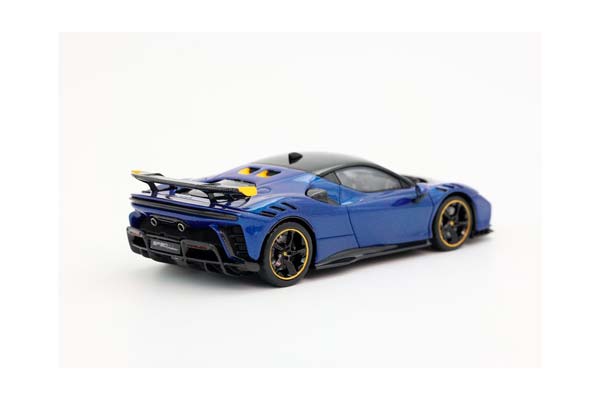 FERRARI SF90 XX STRADALE BLUE TOUR DE FRANCE / ФЕРРАРИ СФ90 КСКС СТРАДАЛЕ ТУР ДЕ ФРАНС 1:43 СИНИЙ — фото 6