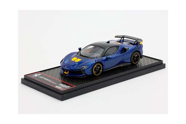 FERRARI SF90 XX STRADALE BLUE TOUR DE FRANCE / ФЕРРАРИ СФ90 КСКС СТРАДАЛЕ ТУР ДЕ ФРАНС 1:43 СИНИЙ