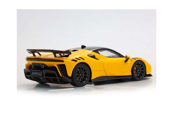 FERRARI SF90 XX STRADALE GIALLO MODENA / ITALIAN STRIPE / ФЕРРАРИ СФ90 КСКС СТРАДАЛЕ ИТАЛИАН ПОЛОСА 1:43 ЖЕЛТЫЙ — фото 5