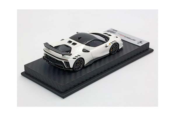 FERRARI SF90 XX STRADALE FUJI WHITE GLOSS AND BLACK ROOF / ФЕРРАРИ СФ90 КСКС СТРАДАЛЕ ФУДЖИ ГЛОСС РООФ 1:43 БЕЛЫЙ — фото 2