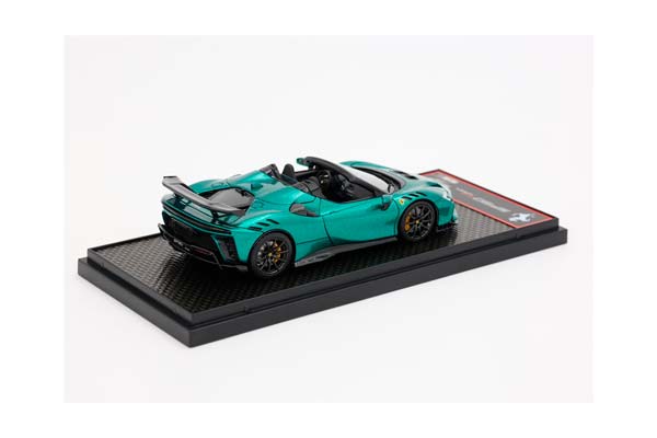 FERRARI SF90 XX SPIDER GREEN JEWEL CARBON RIMS / ФЕРРАРИ СФ90 КСКС СПАЙДЕР ДЖЕВЕЛ КАРБОН ДИСКИ 1:43 ЗЕЛЕНЫЙ — фото 2