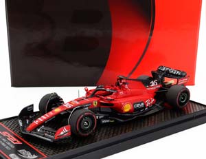 FERRARI F1 SF-23 TEAM SCUDERIA FERRARI #16 3RD BELGIUM GP (2023) CHARLES LECLERC, RED BLACK