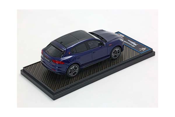 MASERATI GRECALE FOLGORE 2022 BLUE INTENSO / МАЗЕРАТИ ГРЕКАЛЕ ФОЛЬГОРЕ 2022 ИНТЕНСО 1:43 СИНИЙ — фото 3
