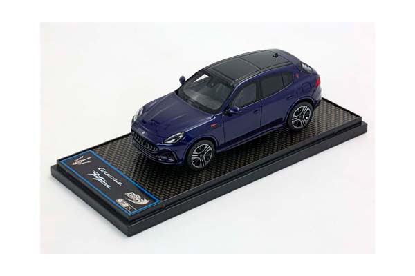 MASERATI GRECALE FOLGORE 2022 BLUE INTENSO / МАЗЕРАТИ ГРЕКАЛЕ ФОЛЬГОРЕ 2022 ИНТЕНСО 1:43 СИНИЙ — фото 1