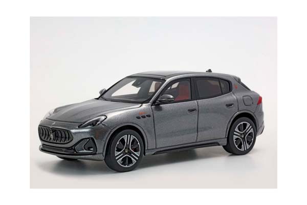MASERATI GRECALE FOLGORE 2022 GREY LAVA / МАЗЕРАТИ ГРЕКАЛЕ ФОЛЬГОРЕ 2022 ЛАВА 1:43 СЕРЫЙ — фото 5