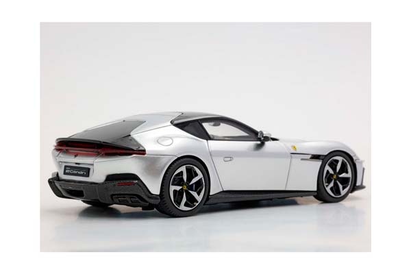 FERRARI 12CILINDRI COUPE NURBURGRING SILVER / ФЕРРАРИ 12КИЛИНДРИ КУПЕ НУРБУРГРИНГ 1:43 СЕРЕБРИСТЫЙ — фото 6