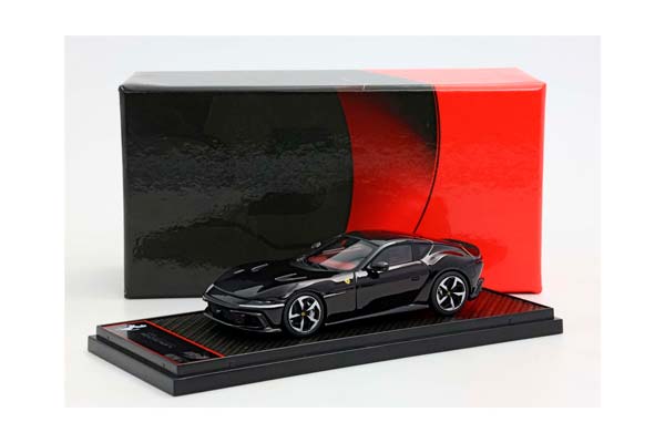 FERRARI 12CILINDRI COUPE PUROSANGUE BLACK - SILVER BRAKES / ФЕРРАРИ 12КИЛИНДРИ КУПЕ ПУРОСАНГВЕ 1:43 СЕРЕБРИСТЫЙ — фото 7