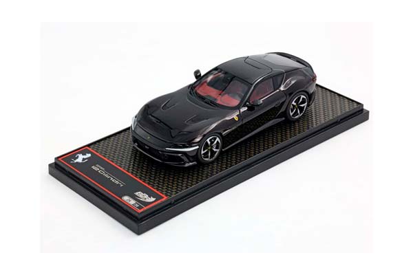 FERRARI 12CILINDRI COUPE PUROSANGUE BLACK - SILVER BRAKES / ФЕРРАРИ 12КИЛИНДРИ КУПЕ ПУРОСАНГВЕ 1:43 СЕРЕБРИСТЫЙ