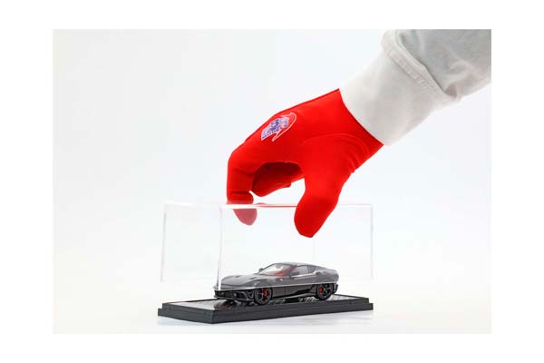 FERRARI 12CILINDRI COUPE PUROSANGUE BLACK - RED BRAKES / ФЕРРАРИ 12КИЛИНДРИ КУПЕ ПУРОСАНГВЕ 1:43 КРАСНЫЙ — фото 7