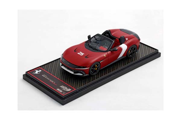 FERRARI 12CILINDRI SPIDER ROSSO RACING 2025 MATT / ФЕРРАРИ 12КИЛИНДРИ СПАЙДЕР РАКИНГ 2025 МАТТ 1:43 КРАСНЫЙ