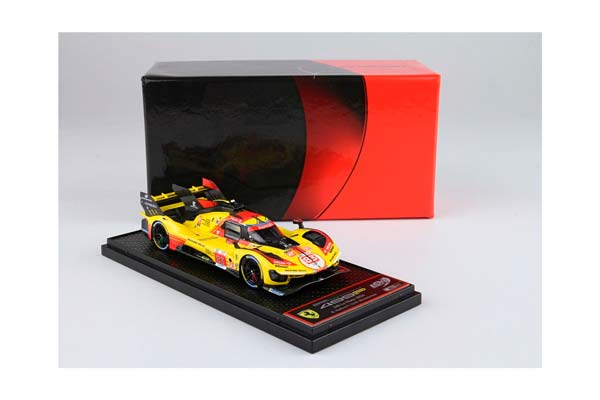 FERRARI 499P CAR N. 83 - LE MANS 2024 DRIVERS KUBICA YE SHWARTZMAN / ФЕРРАРИ 499П АВТОМОБИЛЬ № 83 2024 1:43 — фото 6
