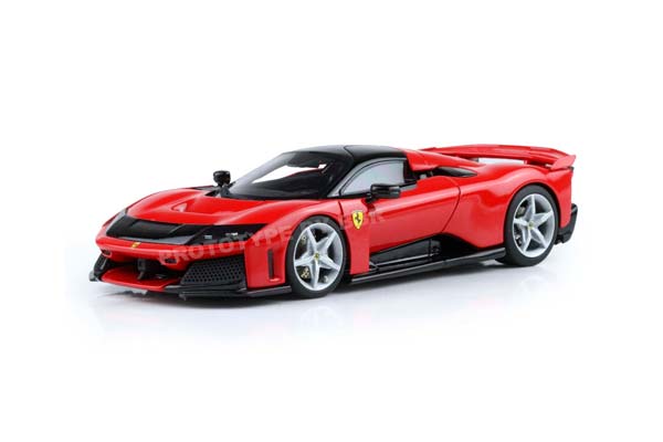 FERRARI F80 ROSSO CORSA - SILVER WHEELS / ФЕРРАРИ Ф80 1:43 КРАСНЫЙ — фото 3