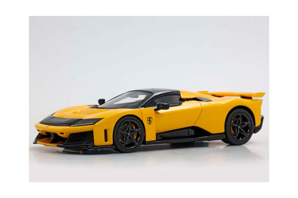 FERRARI F80 GIALLO MODENA - CARBON WHEELS / ФЕРРАРИ Ф80 1:43 ЖЕЛТЫЙ — фото 6