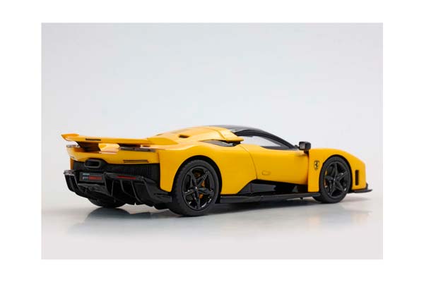 FERRARI F80 GIALLO MODENA - CARBON WHEELS / ФЕРРАРИ Ф80 1:43 ЖЕЛТЫЙ — фото 7