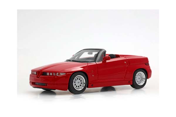 ALFA ROMEO RZ ROADSTER RED / АЛЬФА РОМЕО РЗ РОДСТЕР 1:43 КРАСНЫЙ — фото 3
