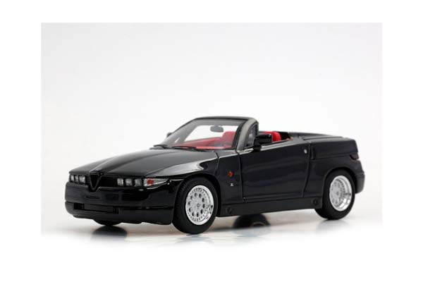 ALFA ROMEO RZ ROADSTER BLACK / АЛЬФА РОМЕО РЗ РОДСТЕР 1:43 ЧЕРНЫЙ — фото 3