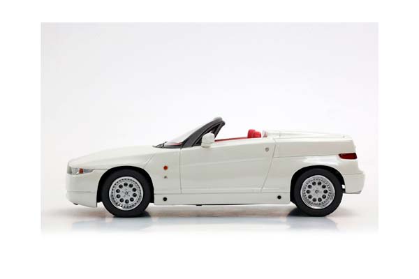 ALFA ROMEO RZ ROADSTER PEARL WHITE / АЛЬФА РОМЕО РЗ РОДСТЕР ПЕАРЛ 1:43 БЕЛЫЙ — фото 5
