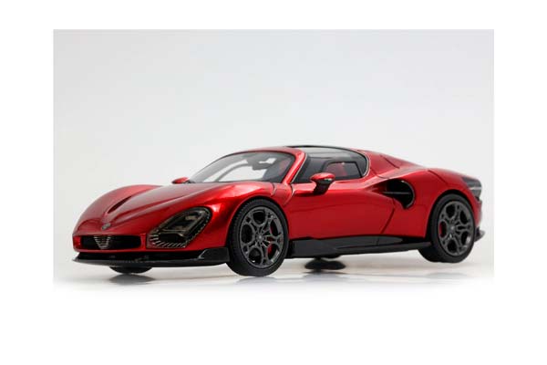ALFA ROMEO 33 STRADALE ROSSO VILLA D’ESTE / АЛЬФА РОМЕО 33 СТРАДАЛЕ ВИЛЛА Д ЕСТЕ 1:43 КРАСНЫЙ — фото 6