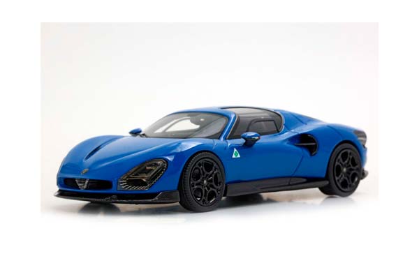ALFA ROMEO 33 STRADALE PREMIUM EDITION BLU REALE / АЛЬФА РОМЕО 33 СТРАДАЛЕ ПРЕМИУМ ЕДИТИОН РЕАЛЕ 1:43 СИНИЙ — фото 4