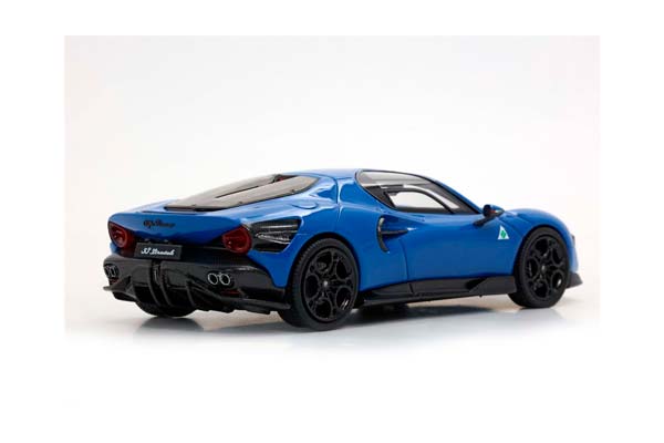 ALFA ROMEO 33 STRADALE PREMIUM EDITION BLU REALE / АЛЬФА РОМЕО 33 СТРАДАЛЕ ПРЕМИУМ ЕДИТИОН РЕАЛЕ 1:43 СИНИЙ — фото 5
