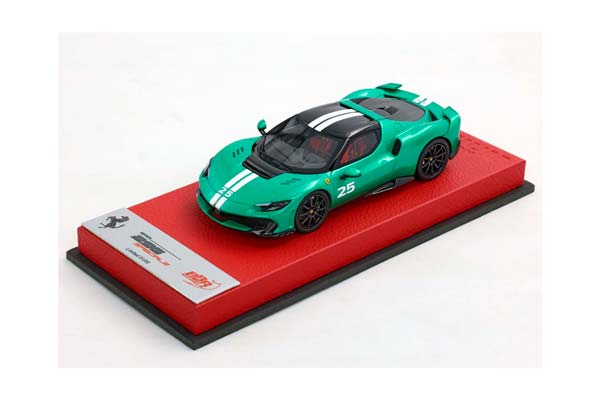 FERRARI 296 SPECIALE SHOWCAR VERDE NURBURGRING WITH LIVERY / ФЕРРАРИ 296 СПЕКИАЛЕ СХОВКАР НУРБУРГРИНГ ЛИВЕРИ 1:43 ЗЕЛЕНЫЙ
