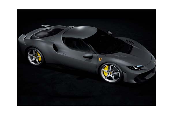 FERRARI 296 SPECIALE GRIGIO SILVERSTONE OPACO / ФЕРРАРИ 296 СПЕКИАЛЕ СИЛВЕРСТОНЕ ОПАКО 1:43 СЕРЫЙ