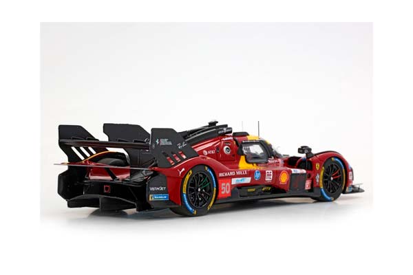 FERRARI 499P CAR N. 50 - 24H LE MANS 2025 DRIVERS FUOCO NIELSEN MOLINA / ФЕРРАРИ 499П АВТОМОБИЛЬ № 50 2025 1:43 — фото 4