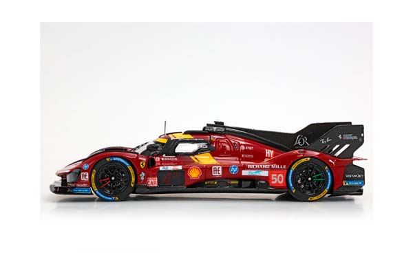 FERRARI 499P CAR N. 50 - 24H LE MANS 2025 DRIVERS FUOCO NIELSEN MOLINA / ФЕРРАРИ 499П АВТОМОБИЛЬ № 50 2025 1:43 — фото 5