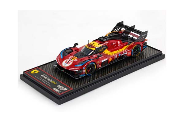 FERRARI 499P CAR N. 50 - 24H LE MANS 2025 DRIVERS FUOCO NIELSEN MOLINA / ФЕРРАРИ 499П АВТОМОБИЛЬ № 50 2025 1:43