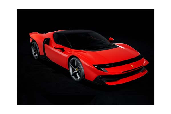 FERRARI 849 TESTAROSSA ROSSO CORSA WITH BLACK ROOF / ФЕРРАРИ 849 ТЕСТАРОССА РООФ 1:43 КРАСНЫЙ