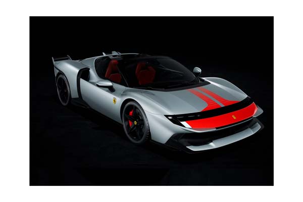 FERRARI 849 TESTAROSSA SPIDER ASSETTO FIORANO GRIGIO SQUALO WITH RED LIVERY / ФЕРРАРИ 849 ТЕСТАРОССА СПАЙДЕР АССЕТТО СКУАЛО ЛИВЕРИ 1:43 КРАСНЫЙ