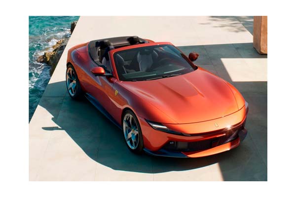 FERRARI AMALFI SPIDER ROSSO TRAMONTO / ФЕРРАРИ АМАЛФИ СПАЙДЕР ТРАМОНТО 1:43 КРАСНЫЙ