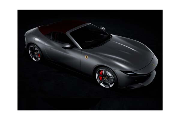 FERRARI AMALFI SPIDER GRIGIO SILVERSTONE MATT / ФЕРРАРИ АМАЛФИ СПАЙДЕР СИЛВЕРСТОНЕ МАТТ 1:43 СЕРЫЙ
